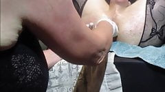 ass stretching by my woman